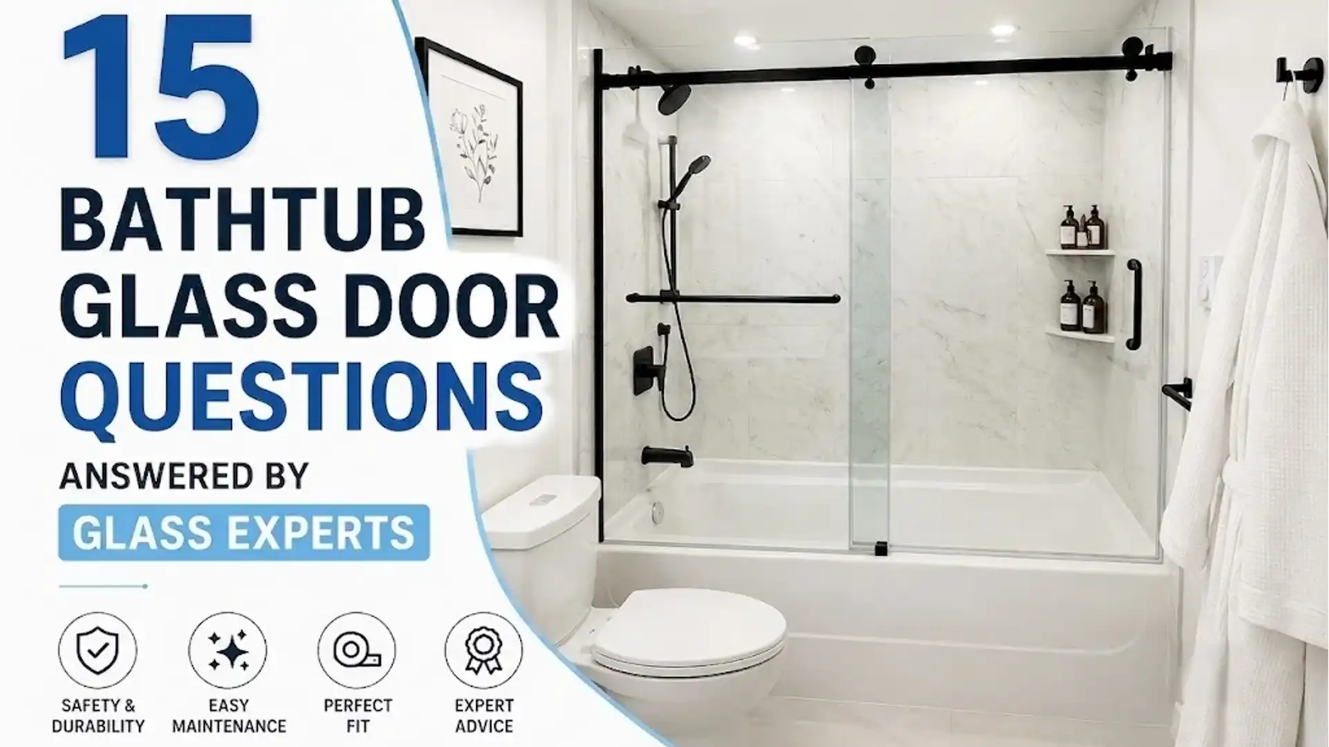 GlassEdge - bathtub glass door