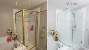 GlassEdge - framed vs frameless shower door