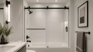 GlassEdge - frameless bathtub glass doors
