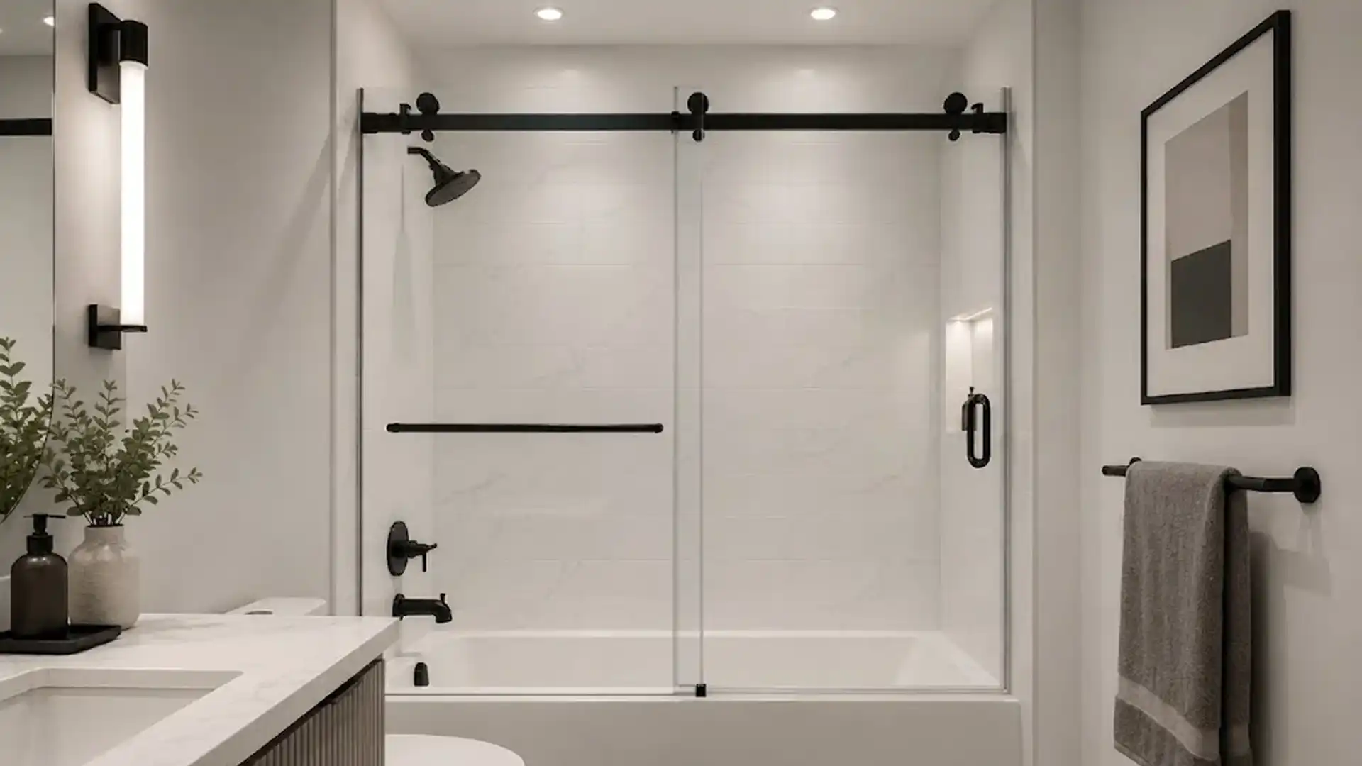 GlassEdge - frameless bathtub glass doors