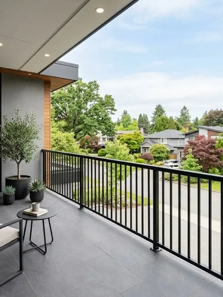 GlassEdge - aluminum picket railing