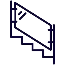 GlassEdge glass railing icon