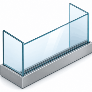 Base Shoe Glass Railing (1)