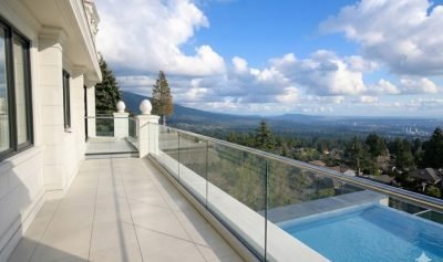 Exterior Glass Railing