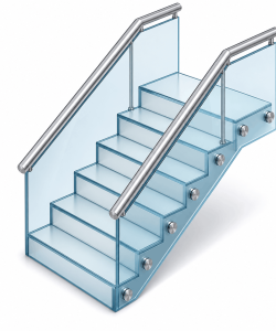 Stair Glass Railing (1)